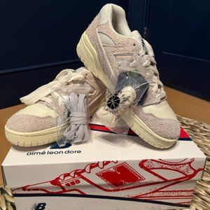 BRAND NEW Aimee Leon Dore GREY New Balance P550 Sz 7